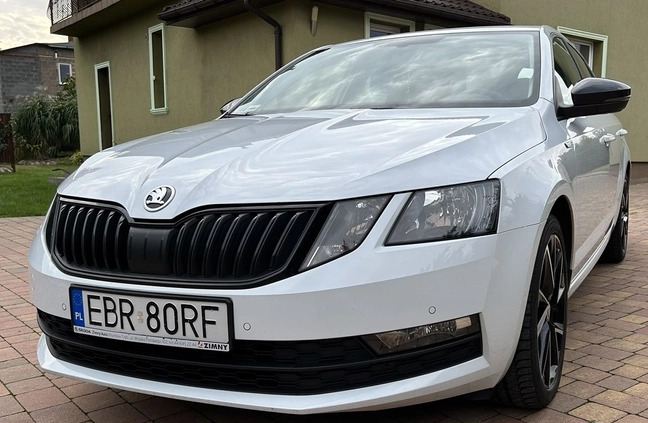 Skoda Octavia cena 57900 przebieg: 167000, rok produkcji 2018 z Sompolno małe 379